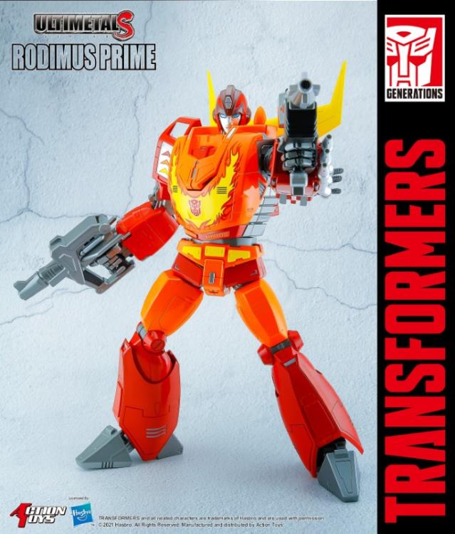 UltimetalS Rodimus Prime (Hot Rod) "Transformers" | Action Toys