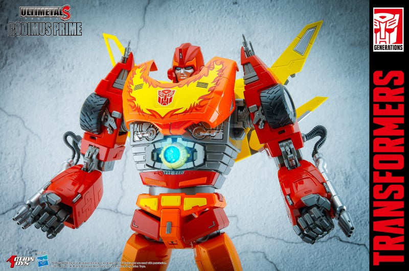 UltimetalS Rodimus Prime (Hot Rod) "Transformers" | Action Toys