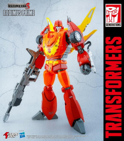 UltimetalS Rodimus Prime (Hot Rod) "Transformers" | Action Toys