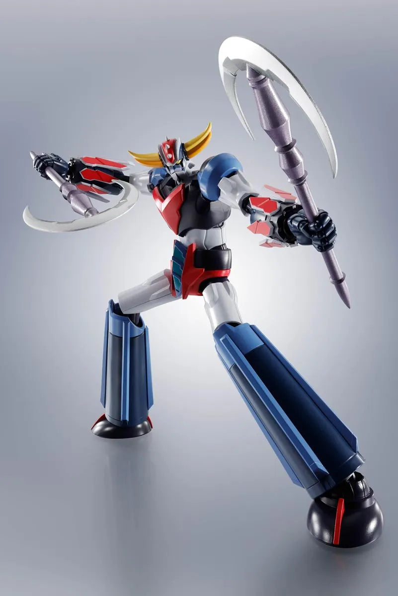 Grendizer from GRENDIZER U "Grendizer U", TAMASHII NATIONS Robot Spirits holding double harken split