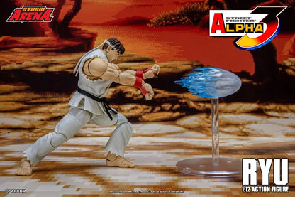 Pre Order Street Fighter Alpha 3 Storm Arena Ryu 1/12 Scale Action Figure