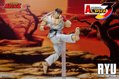 Pre Order Street Fighter Alpha 3 Storm Arena Ryu 1/12 Scale Action Figure
