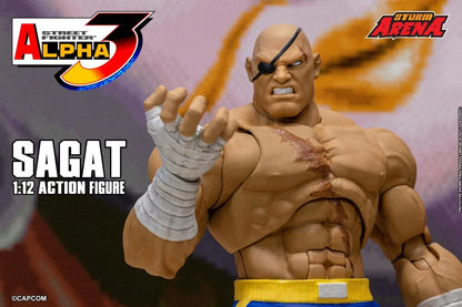 Pre Order Street Fighter Alpha 3 Storm Arena Sagat 1/12 Scale Action Figure