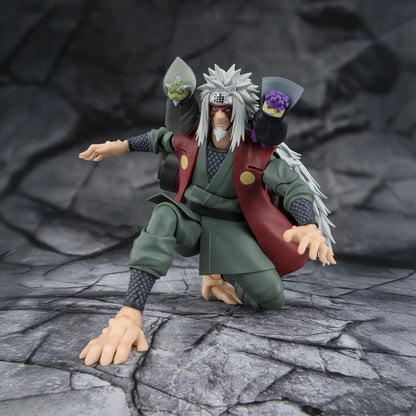 Pre Order Jiraiya (Sage Mode Set) Hidden Leaf Heroic Master Sage "Naruto" - Tamashii S.H.Figuarts