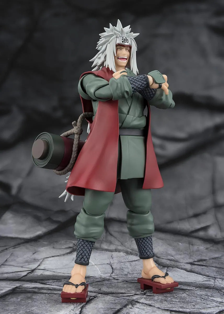 Pre Order Jiraiya (Sage Mode Set) Hidden Leaf Heroic Master Sage "Naruto" - Tamashii S.H.Figuarts