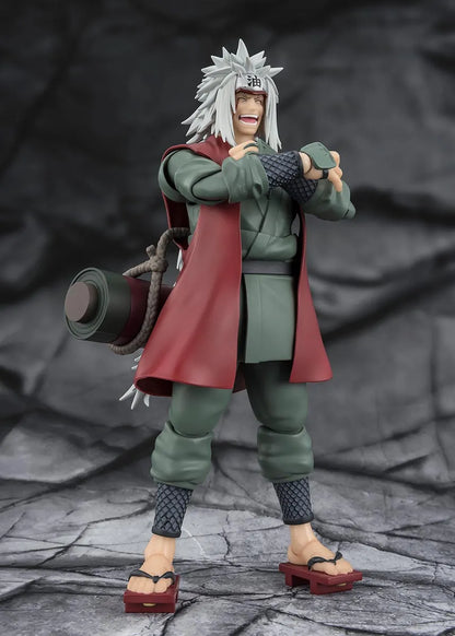 Pre Order Jiraiya (Sage Mode Set) Hidden Leaf Heroic Master Sage "Naruto" - Tamashii S.H.Figuarts