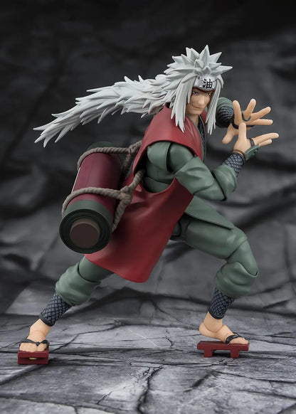Pre Order Jiraiya (Sage Mode Set) Hidden Leaf Heroic Master Sage "Naruto" - Tamashii S.H.Figuarts
