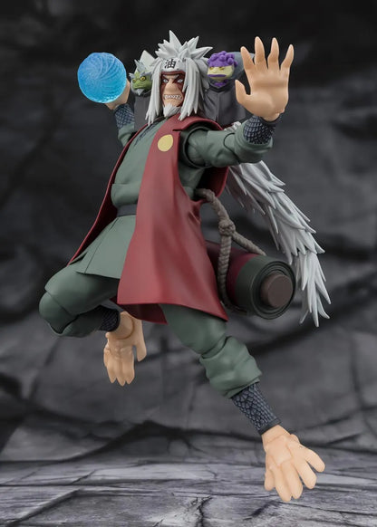 Pre Order Jiraiya (Sage Mode Set) Hidden Leaf Heroic Master Sage "Naruto" - Tamashii S.H.Figuarts