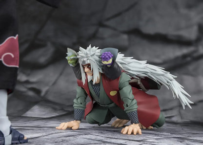 Pre Order Jiraiya (Sage Mode Set) Hidden Leaf Heroic Master Sage "Naruto" - Tamashii S.H.Figuarts