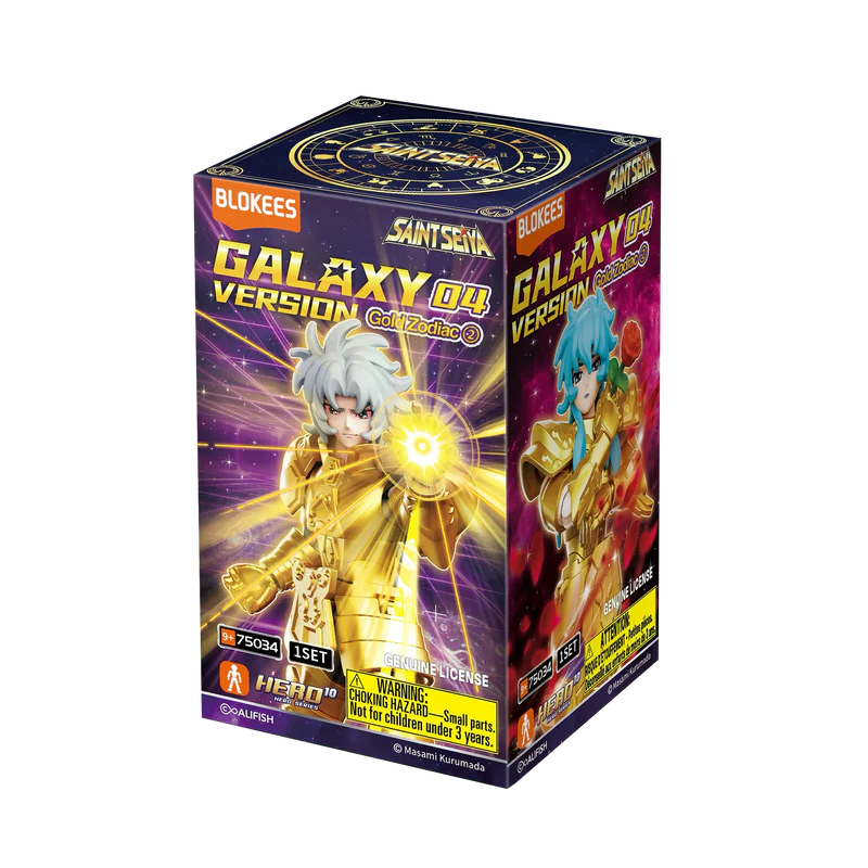 Saint Seiya Blokees Galaxy 04 Version "Gold Zodiac" Saints Series 4 | Blokees