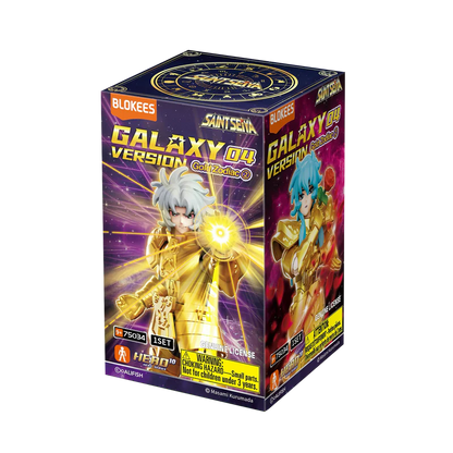 Saint Seiya Blokees Galaxy 04 Version "Gold Zodiac" Saints Series 4 | Blokees