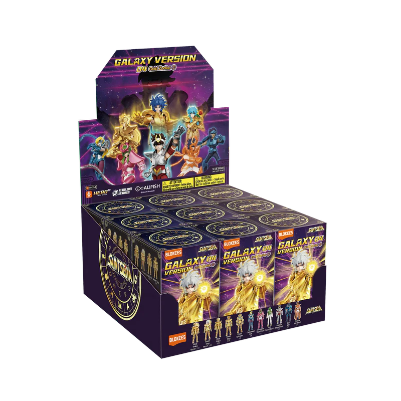 Saint Seiya Blokees Galaxy 04 Version "Gold Zodiac" Saints Series 4 | Blokees