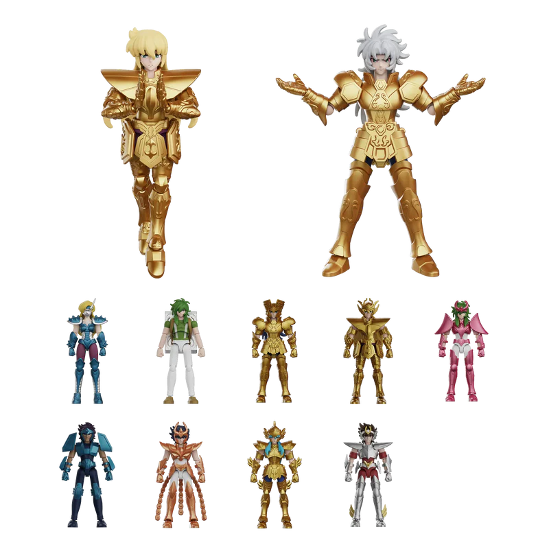 Saint Seiya Blokees Galaxy 04 Version "Gold Zodiac" Saints Series 4 | Blokees