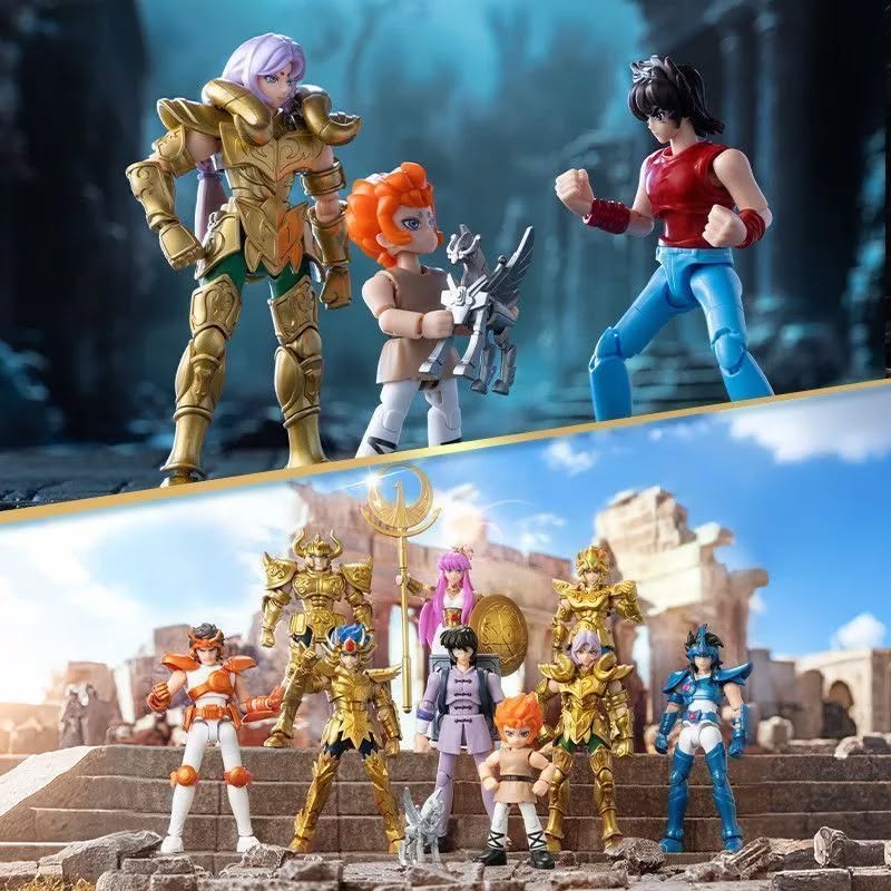 Saint Seiya Blokees Galaxy 03 Version "Gold Zodiac" Saints Series 3 | Blokees