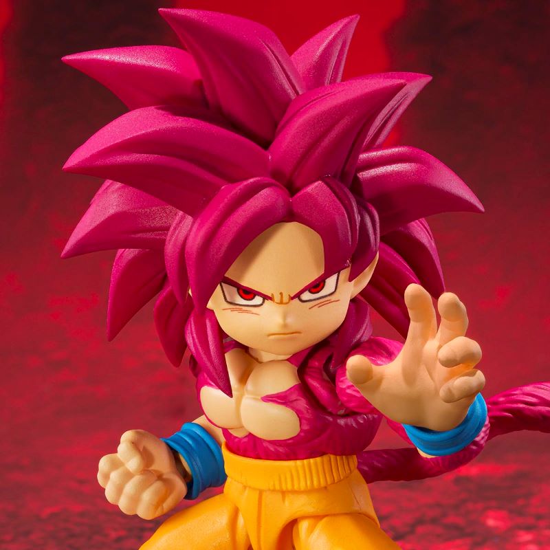 S.H.Figuarts Super Saiyan 4 Son Goku (Mini) "Dragon Ball Daima" | Bandai Tamashii Nations