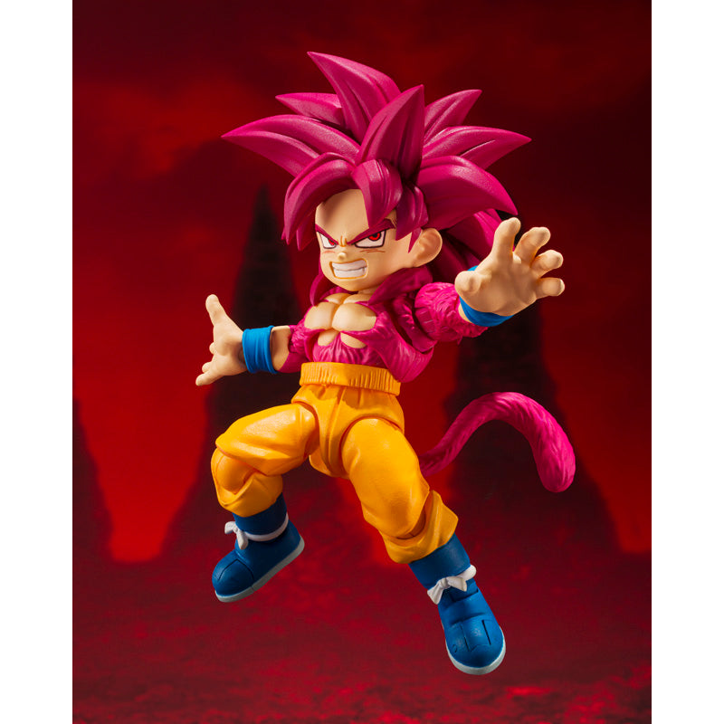 S.H.Figuarts Super Saiyan 4 Son Goku (Mini) "Dragon Ball Daima" | Bandai Tamashii Nations