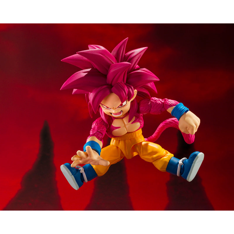 S.H.Figuarts Super Saiyan 4 Son Goku (Mini) "Dragon Ball Daima" | Bandai Tamashii Nations