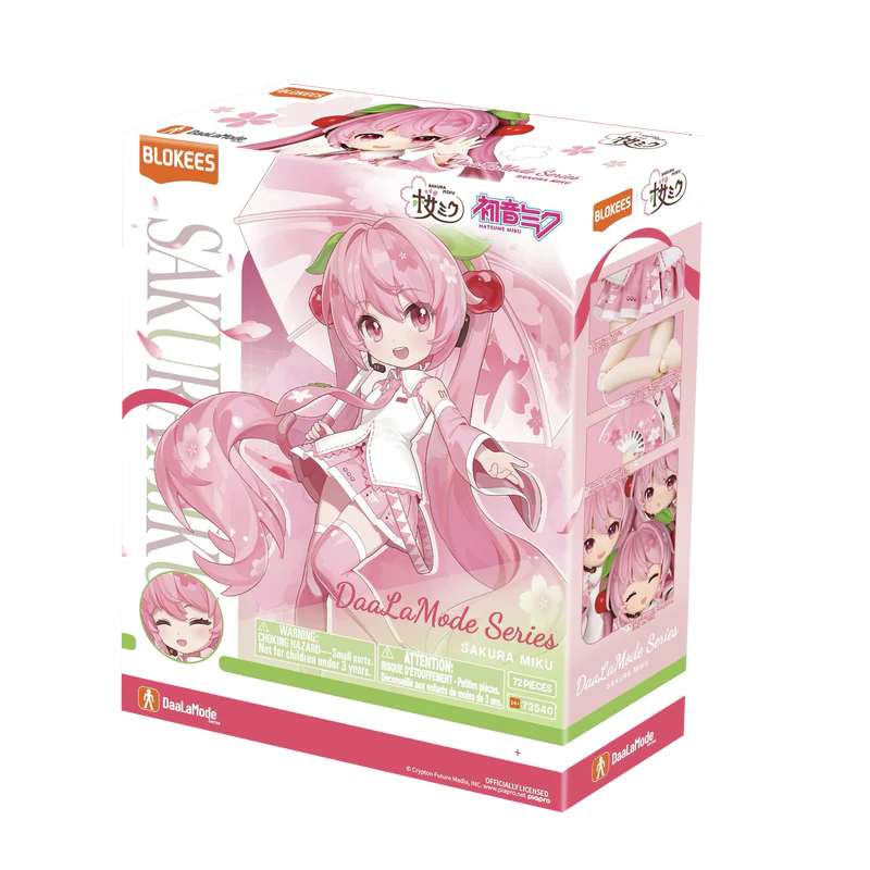 Blokees DaaLaMode Series - Sakura Miku "Hatsune Miku" | Blokees Hatsune Miku