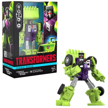 Pre Order Transformers Studio Series Deluxe Class Transformers: The Movie Constructicon Scrapper