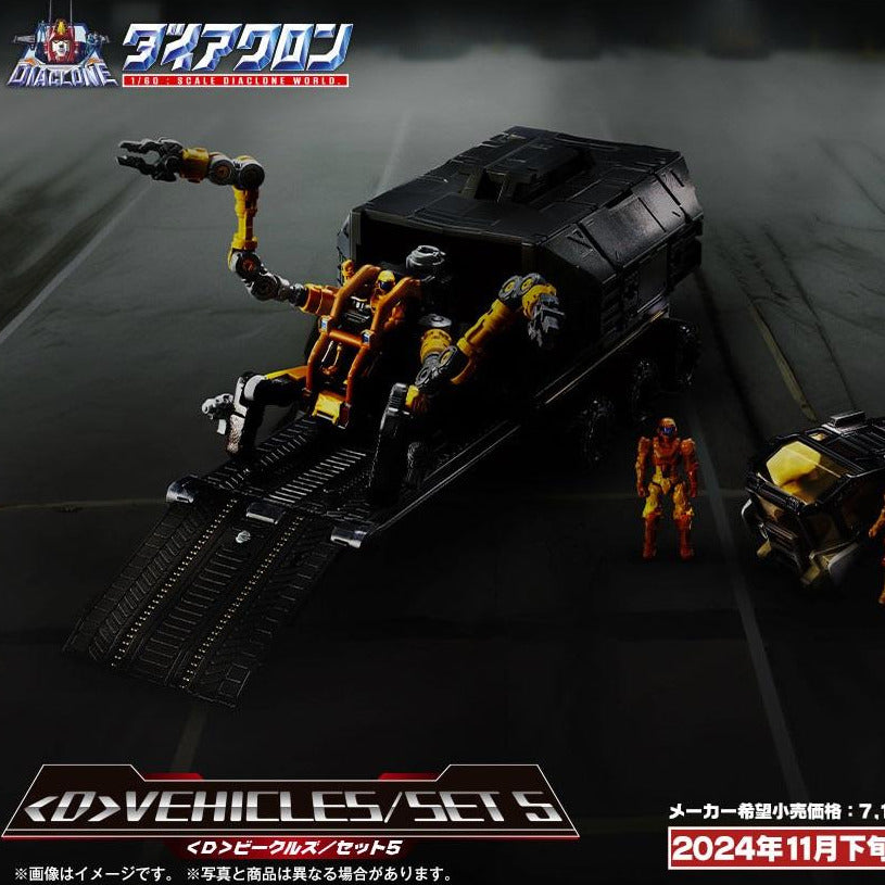 DIACLONE D-05 <D> VEHICLES SET 5 close up