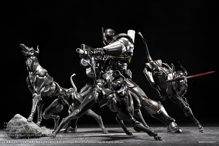 Sexy Ice Vermin: EAE Canine type Biological Weapon Zatard Hound – 1/12 Scale | Sexy Ice 2019 Studio