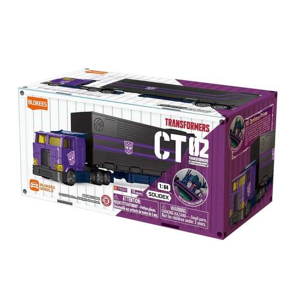 Transformers Blokees Wheels CT02 SG Optimus Prime "Transformers" | Blokees