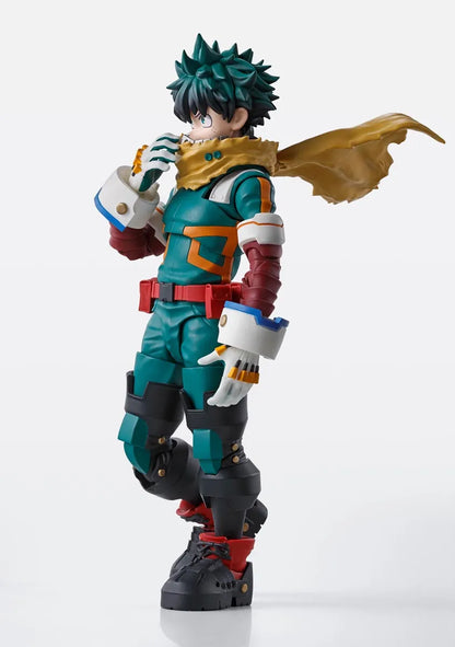 Izuki Midoriya "My Hero Academia", TAMASHII NATIONS S.H.Figuarts holding scraf