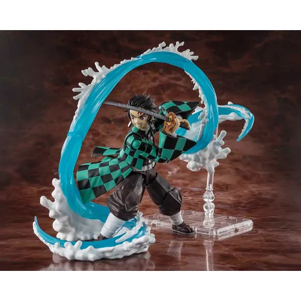 S.H.Figuarts Tanjiro Kamado and Giyu Tomioka Water Breathing Effect Set "Demon Slayer: Kimetsu no Yaiba" | Bandai Tamashii Nations