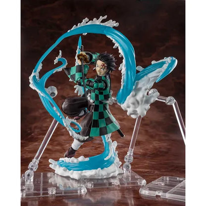 S.H.Figuarts Tanjiro Kamado and Giyu Tomioka Water Breathing Effect Set "Demon Slayer: Kimetsu no Yaiba" | Bandai Tamashii Nations