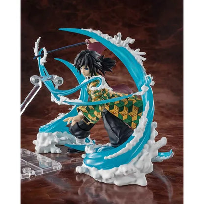 S.H.Figuarts Tanjiro Kamado and Giyu Tomioka Water Breathing Effect Set "Demon Slayer: Kimetsu no Yaiba" | Bandai Tamashii Nations
