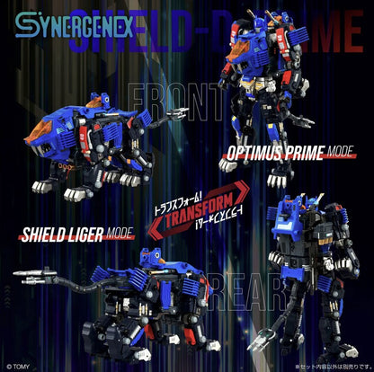 Pre Order Shield-D-Prime Synergenex Series Transformers x Zoids x Diaclone T-Spark Takara Tomy