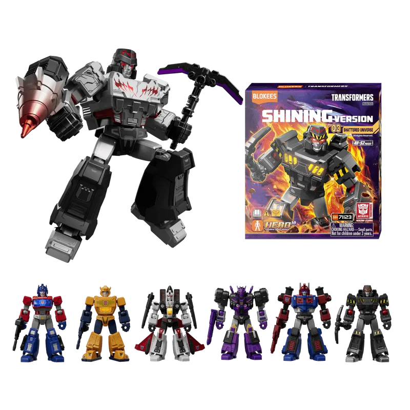 Transformers Blokees G1 Shining Version Vol.3 - Box of 6 Limited Edition | Blokees Model Kits