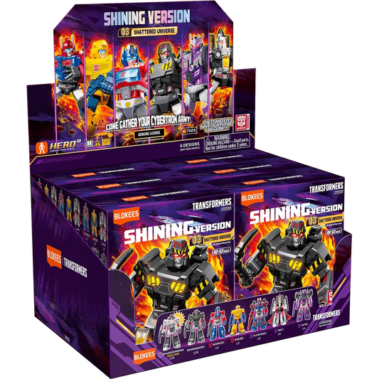Transformers G1 Shining Version Vol.3 - Box of 6 Limited Edition Model Kits by Blokees