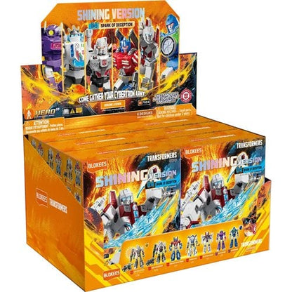 Transformers Blokees Shining Version Vol.4 "Spark of Deception"- Box of 6 | Blokees