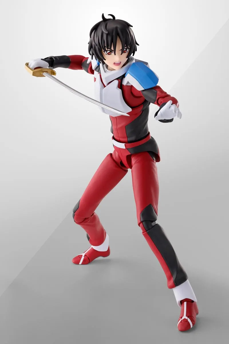 Shinn Asuka (Compass Pilot Suit ver.) "Gundam", TAMASHII NATIONS S.H.Figuarts holding sword