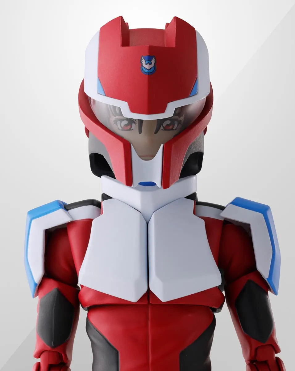 Shinn Asuka (Compass Pilot Suit ver.) "Gundam", TAMASHII NATIONS S.H.Figuarts helmet on