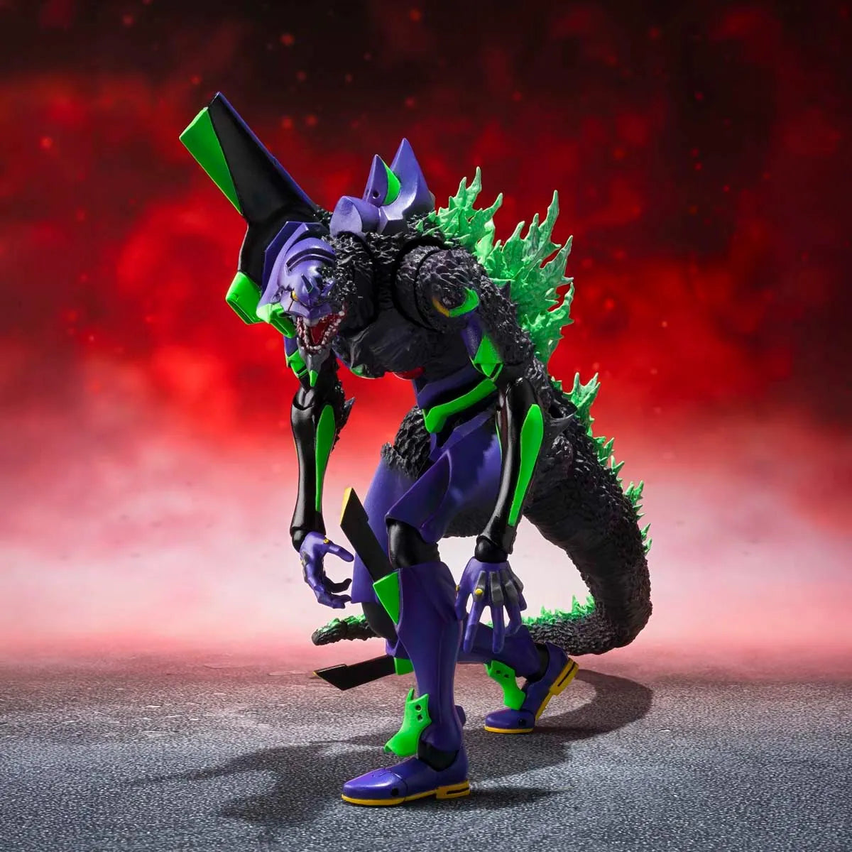 S.H.MonsterArts Evangelion Test Type-01 "G" Awakening Form "Evangelion" | Bandai Tamashii Nations