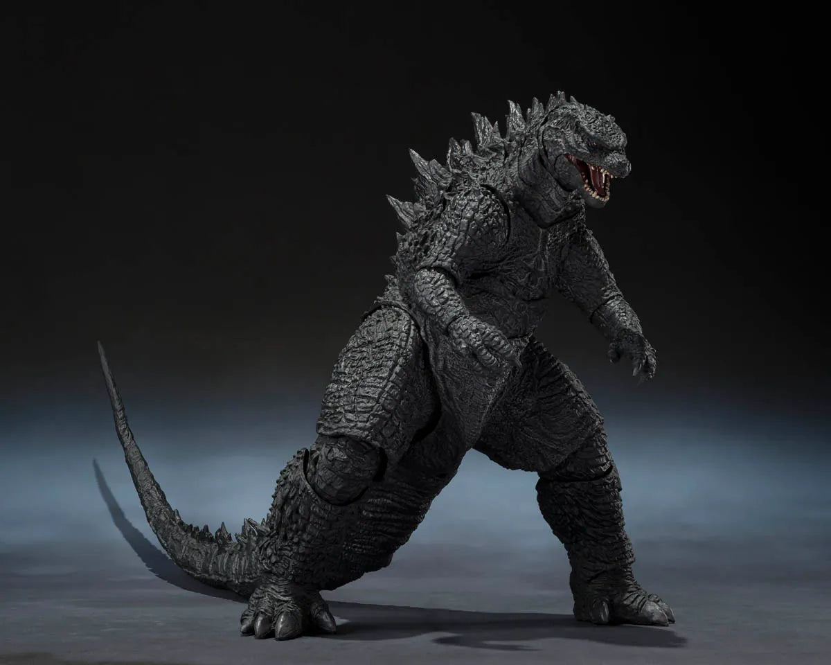 S.H.MonsterArts Godzilla (2014) Movie Graphic Plus "Godzilla" | Bandai Tamashii Nations