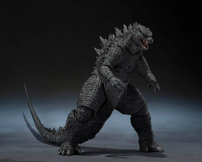 S.H.MonsterArts Godzilla (2014) Movie Graphic Plus "Godzilla" | Bandai Tamashii Nations