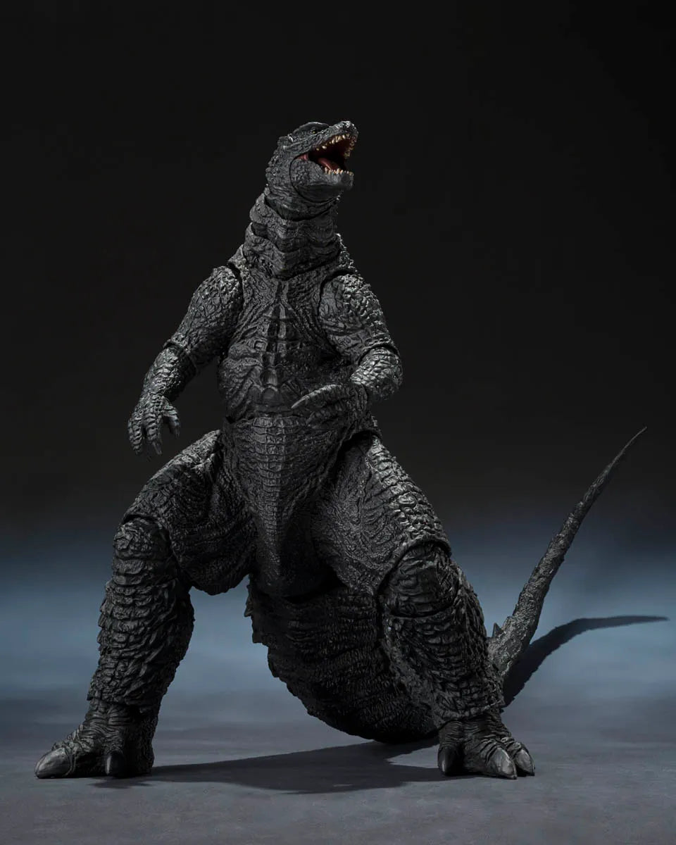 S.H.MonsterArts Godzilla (2014) Movie Graphic Plus "Godzilla" | Bandai Tamashii Nations