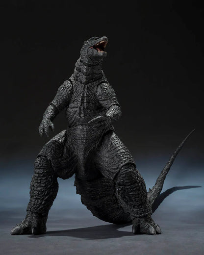 S.H.MonsterArts Godzilla (2014) Movie Graphic Plus "Godzilla" | Bandai Tamashii Nations