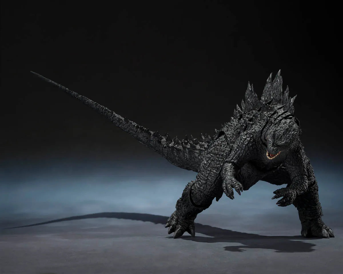 S.H.MonsterArts Godzilla (2014) Movie Graphic Plus "Godzilla" | Bandai Tamashii Nations