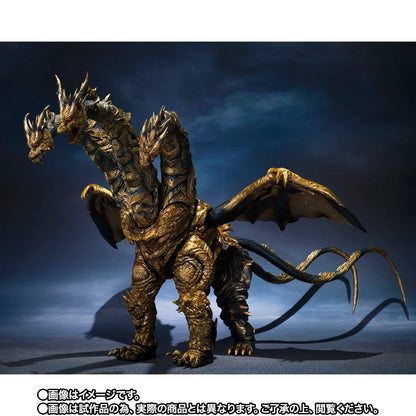 S.H.MonsterArts Kaizer Ghidorah view 2