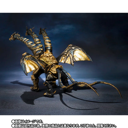 S.H.MonsterArts Kaizer Ghidorah view 4