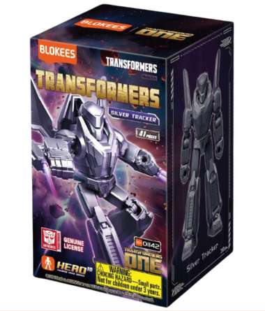 Transformers Blokees Exclusive Silver Tracker "Transformers One" | Blokees