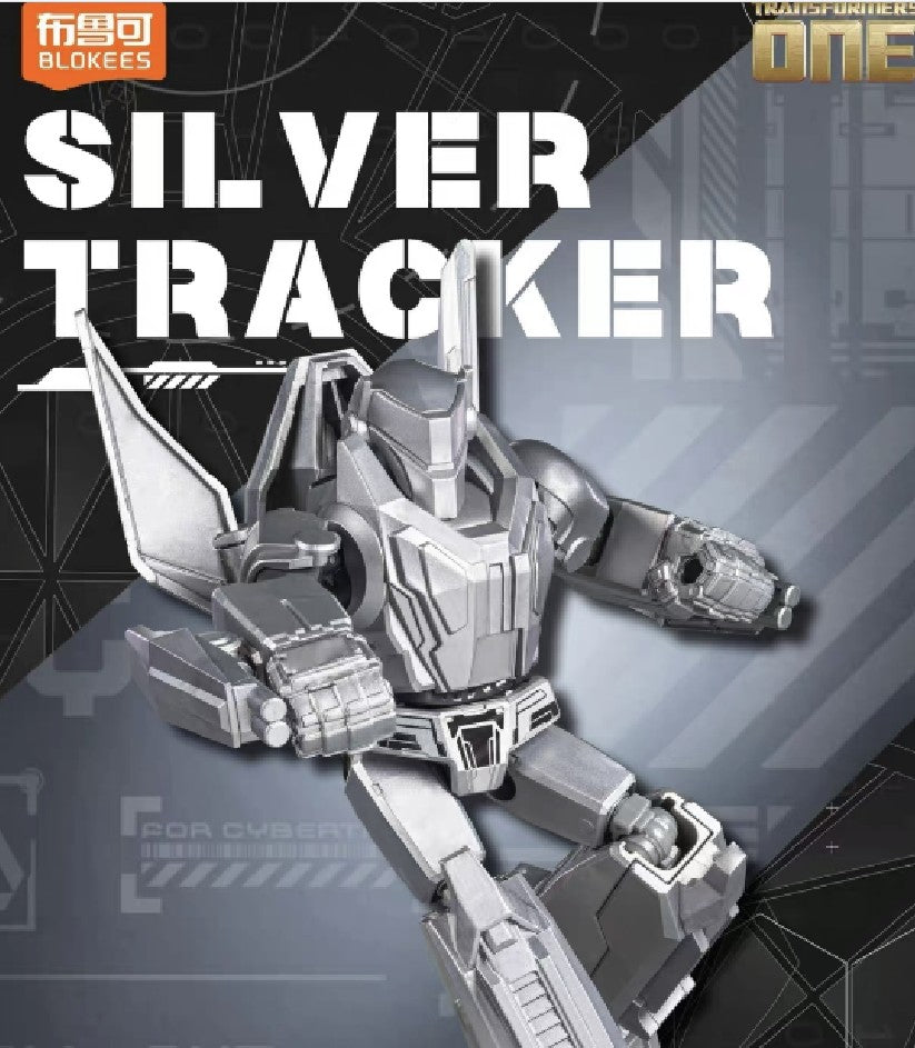 Transformers Blokees Exclusive Silver Tracker "Transformers One" | Blokees