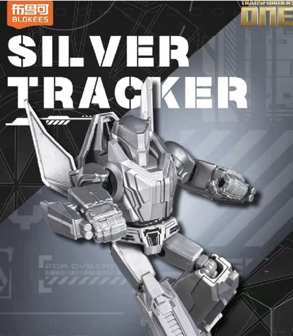 Transformers Blokees Exclusive Silver Tracker "Transformers One" | Blokees