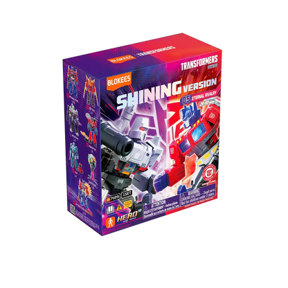 Transformers Blokees Shining Version Vol. 5 "Eternal Rivalry"- Box of 6 | Blokees