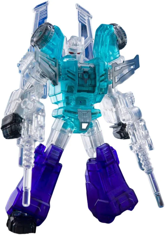 Transformers Blokees Exclusive Sixshot Transparent Limted "Transformers" | Blokees