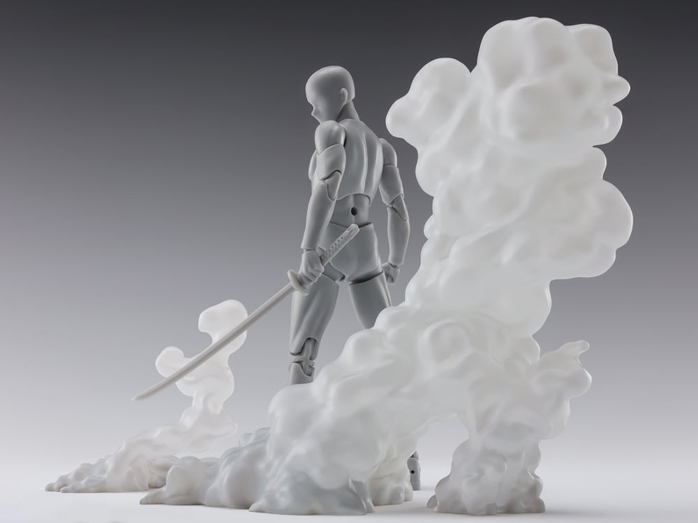 Tamashii Effect Smoke (White Ver.) S.H.Figuarts | Bandai Tamashii Nations